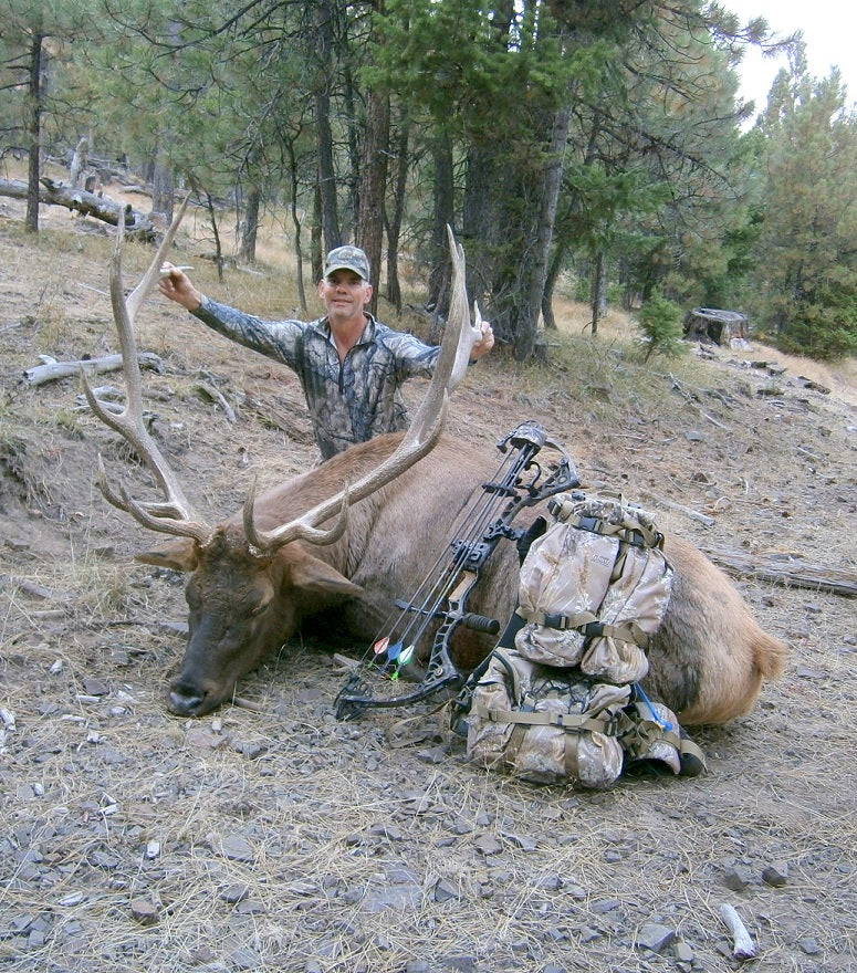 Big Bull Elk and Beta Test Orion back pack